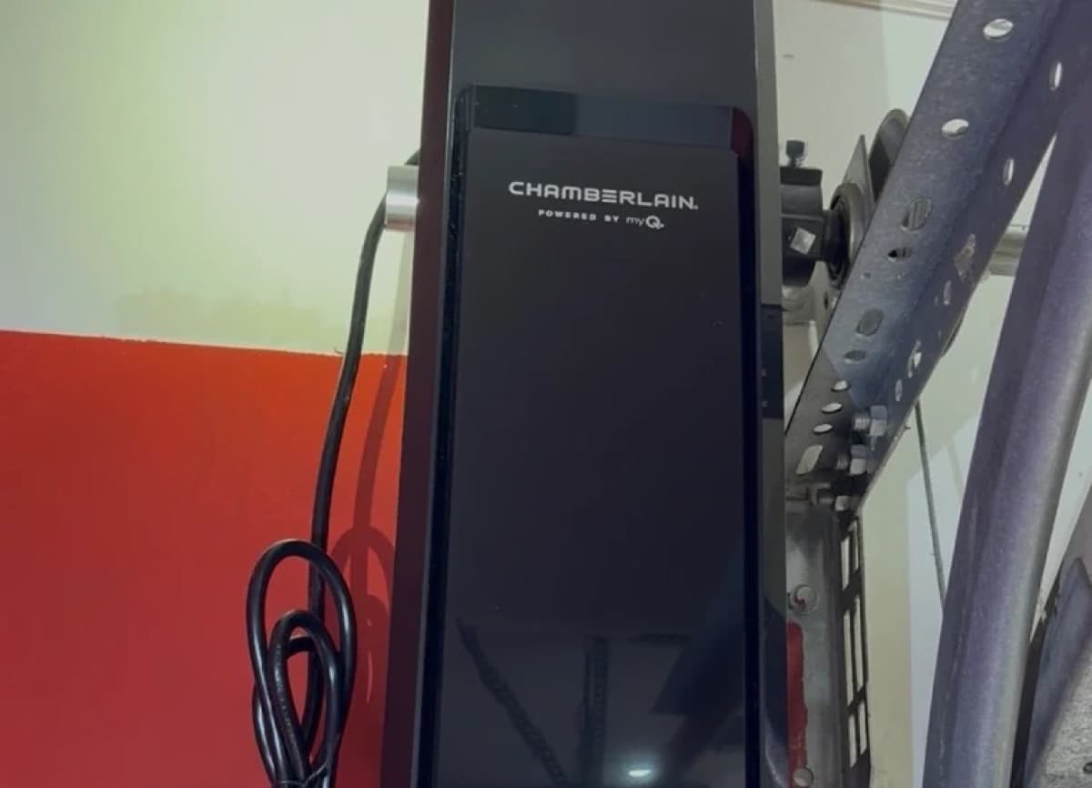 Chamberlain wall-mount opener install