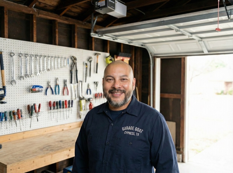 Cesar Salazar, owner of Garage Goat in Cypress, TX